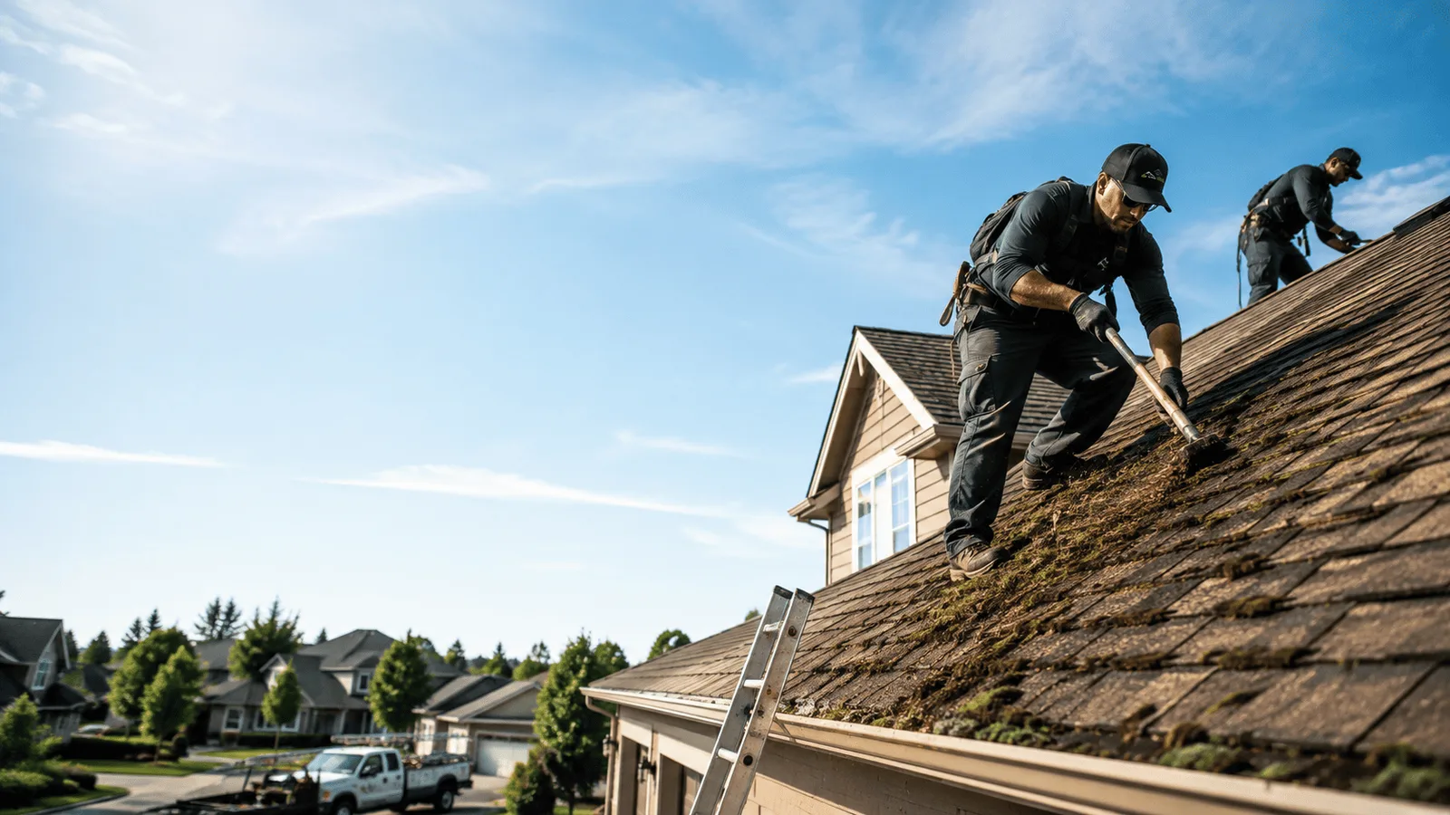 Roof Moss Removal in Flintstone, MD near me